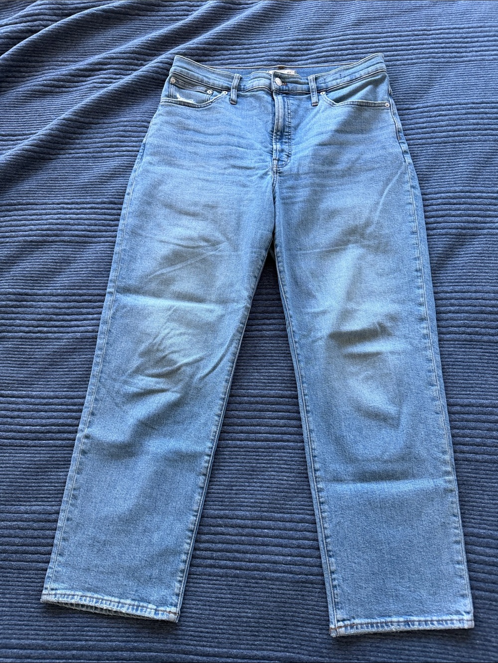 Madewell The Perfect Vintage Straight Jean Light Wash Size 31